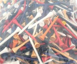 1000 Multi Colored Wooden Tees