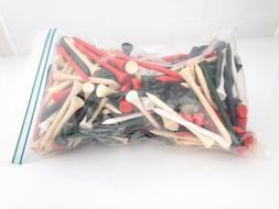200+ Mixed Color Wood Tees