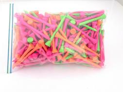 200+ Mixed Neon Color Wood Tees