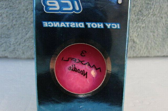 Maxfli Noodle Balls Pink New in Box SHIPPING