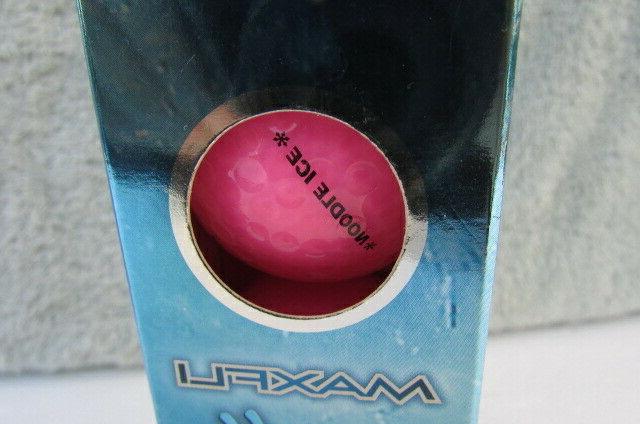 Maxfli Balls 3 Pack Box