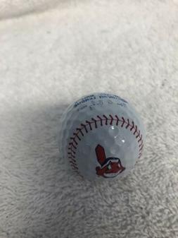 MLB Cleveland Indians Tribe Chief Wahoo Logo Rawlings Golf B