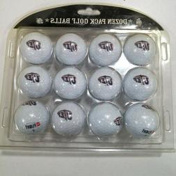 Team Golf NFL Dozen Regulation Size Golf Balls, 12 Pack - Te