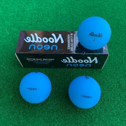 S - Blue - New 3-ball Sleeve - Matte Blue Balls