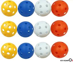 S Air Flow Ball Plastic 12 Or 24 Pack Indoor Training Aids